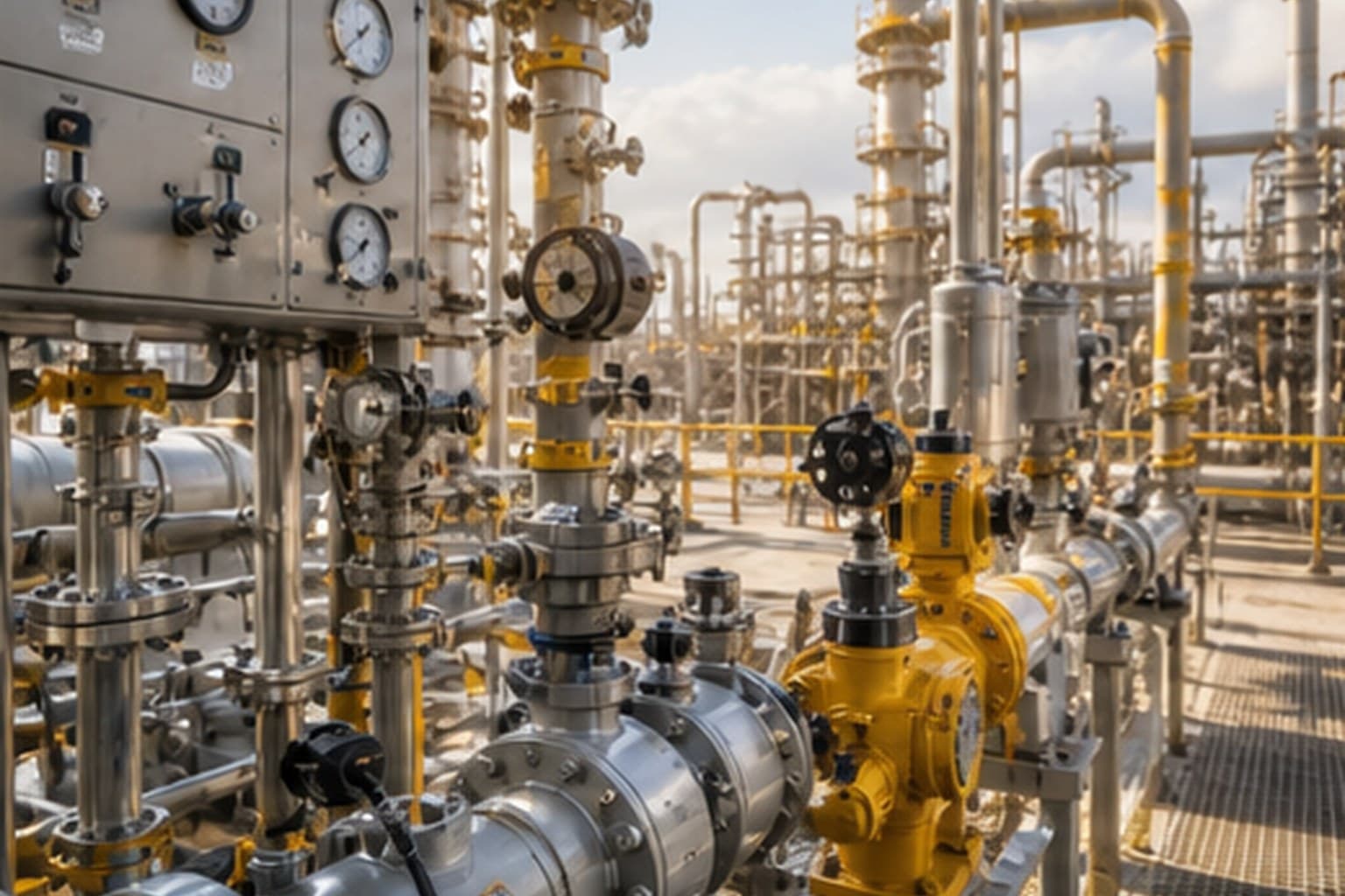 Oil and Gas representative industrial sourcing image