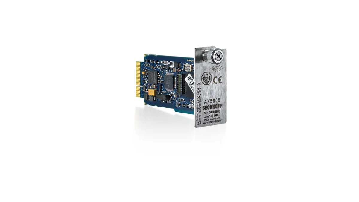 Beckhoff AX5805 source-reviewed product
