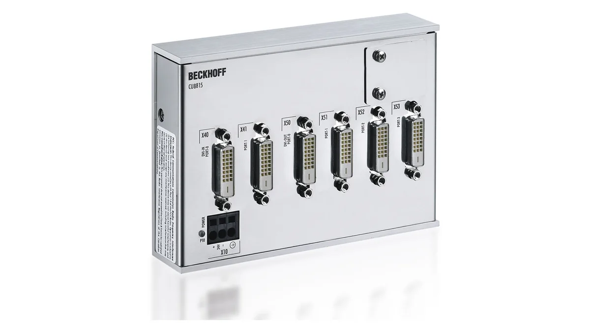 Beckhoff CU8815 source-reviewed product