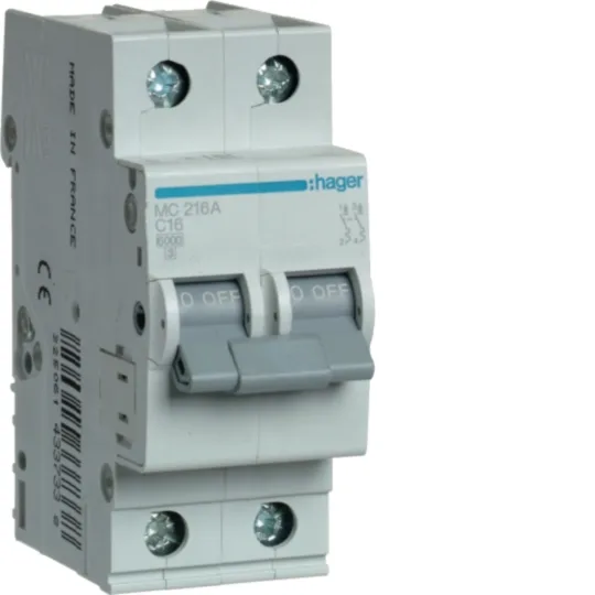 Hager MC216A source-reviewed product