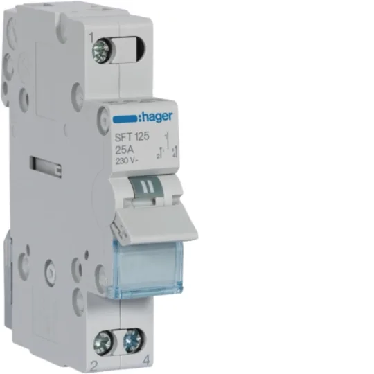 Hager SFT125 source-reviewed product